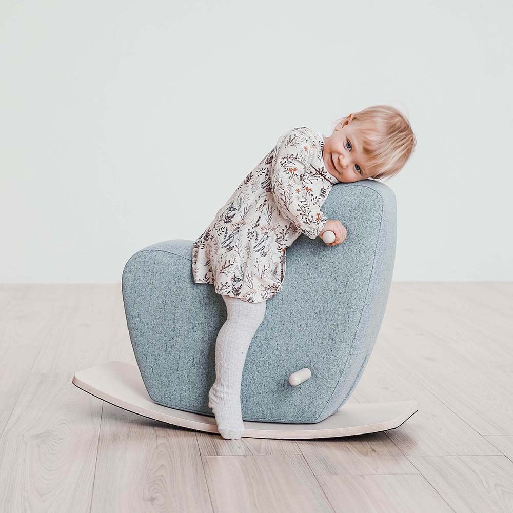 Ooh Noo - Toddler Rocking Horse - Pale Mint