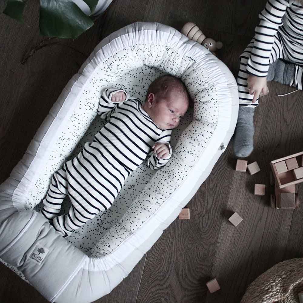 Born Copenhagen - Luxury Organic Babynest - Midnight Dust