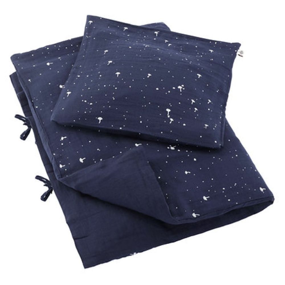 Born Copenhagen - Organic Muslin Junior Bedding - Night Sky