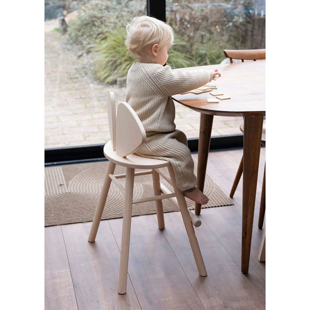 Nofred - Kids Junior Mouse Chair - Birch Natural