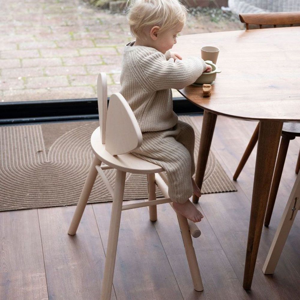 Nofred - Kids Junior Mouse Chair - Birch Natural