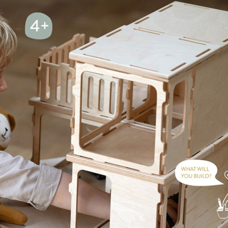 Fabelab - Build Basic Kit - FSC Wood Toy