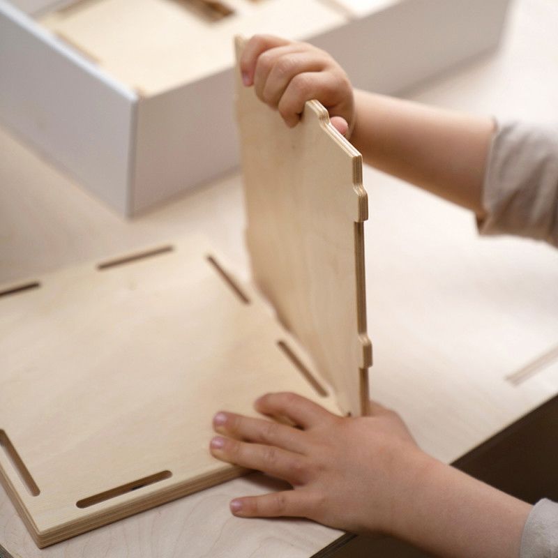 Fabelab - Build Basic Kit - FSC Wood Toy