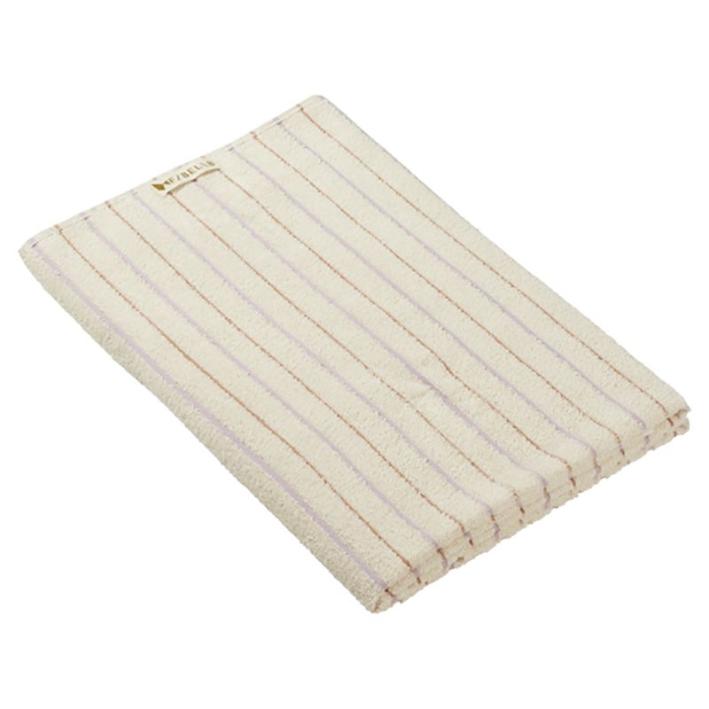 Fabelab - Striped Organic Cotton Beach/Bath Towel - Lilac