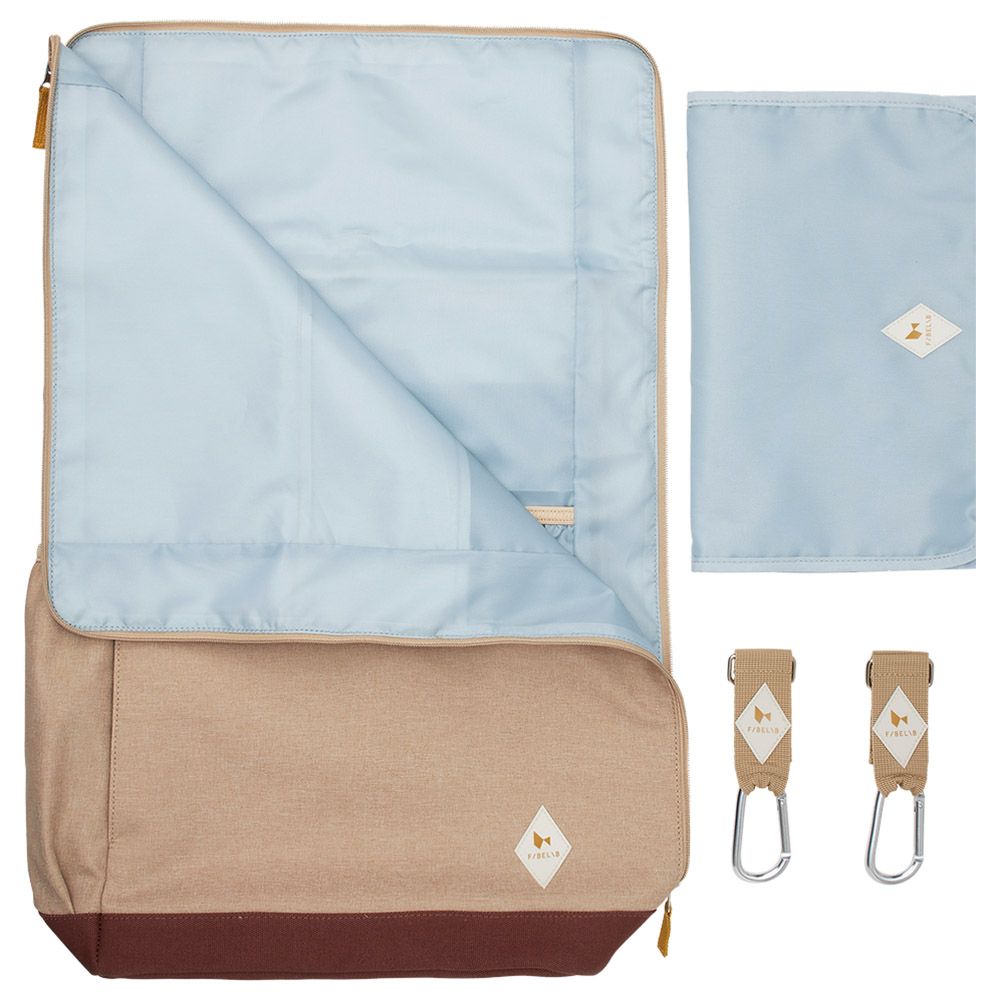 Fabelab - On-The-Go Parent Eco Backpack - Caramel