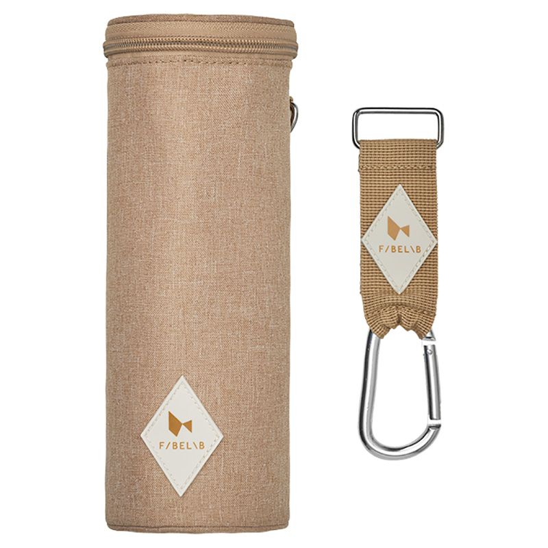 Fabelab - Insulated Bottle Bag w/ Stroller Strap - Caramel