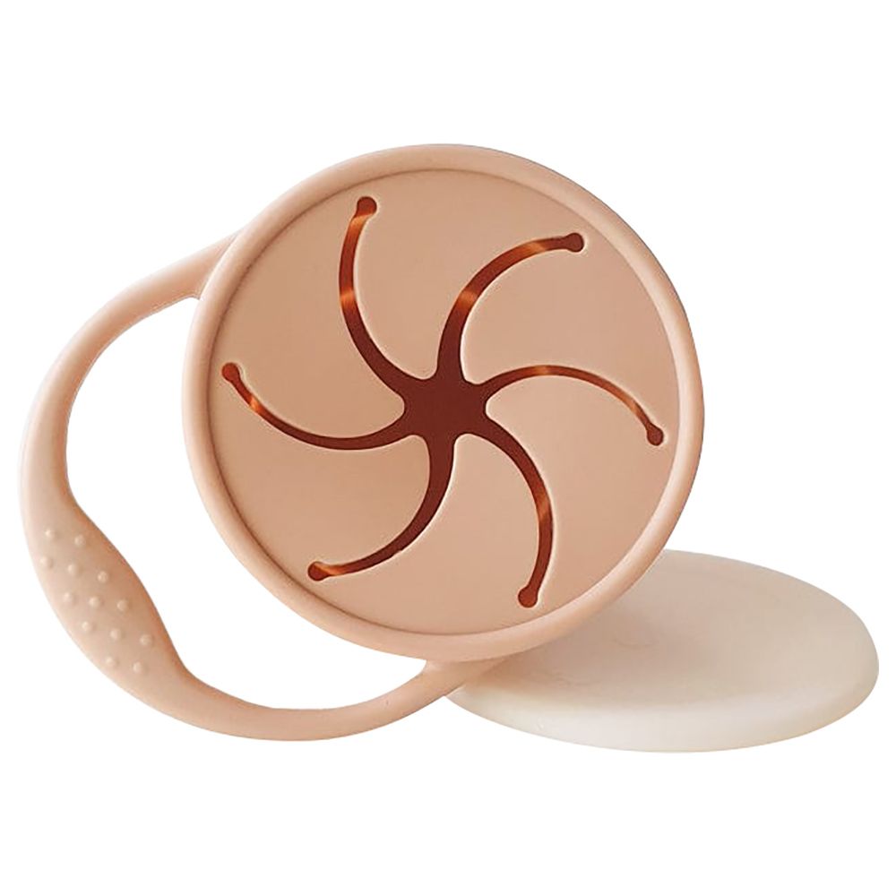 Dove and Dovelet - Silicone Expandable Snack Cup - Peachy