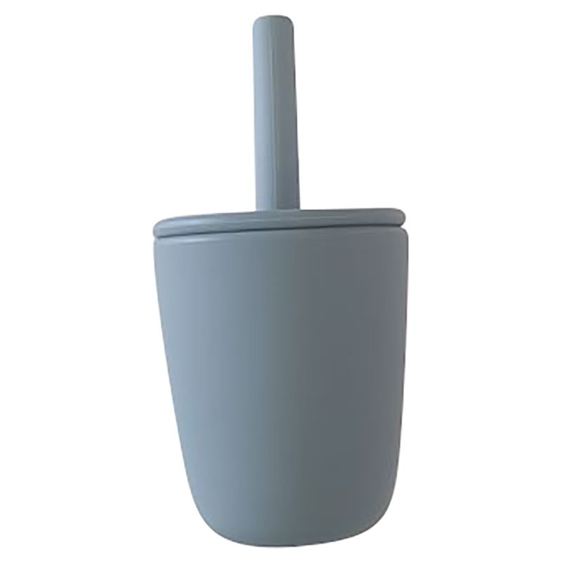 Dove and Dovelet - Silicone Cup w/ Straw Lid - Ether Blue