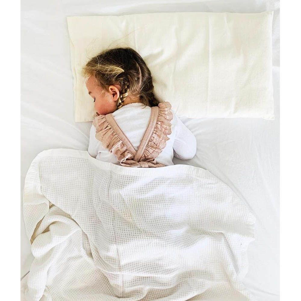 Natures Sway - Organic Cotton Toddler Pillow & Pillowcase