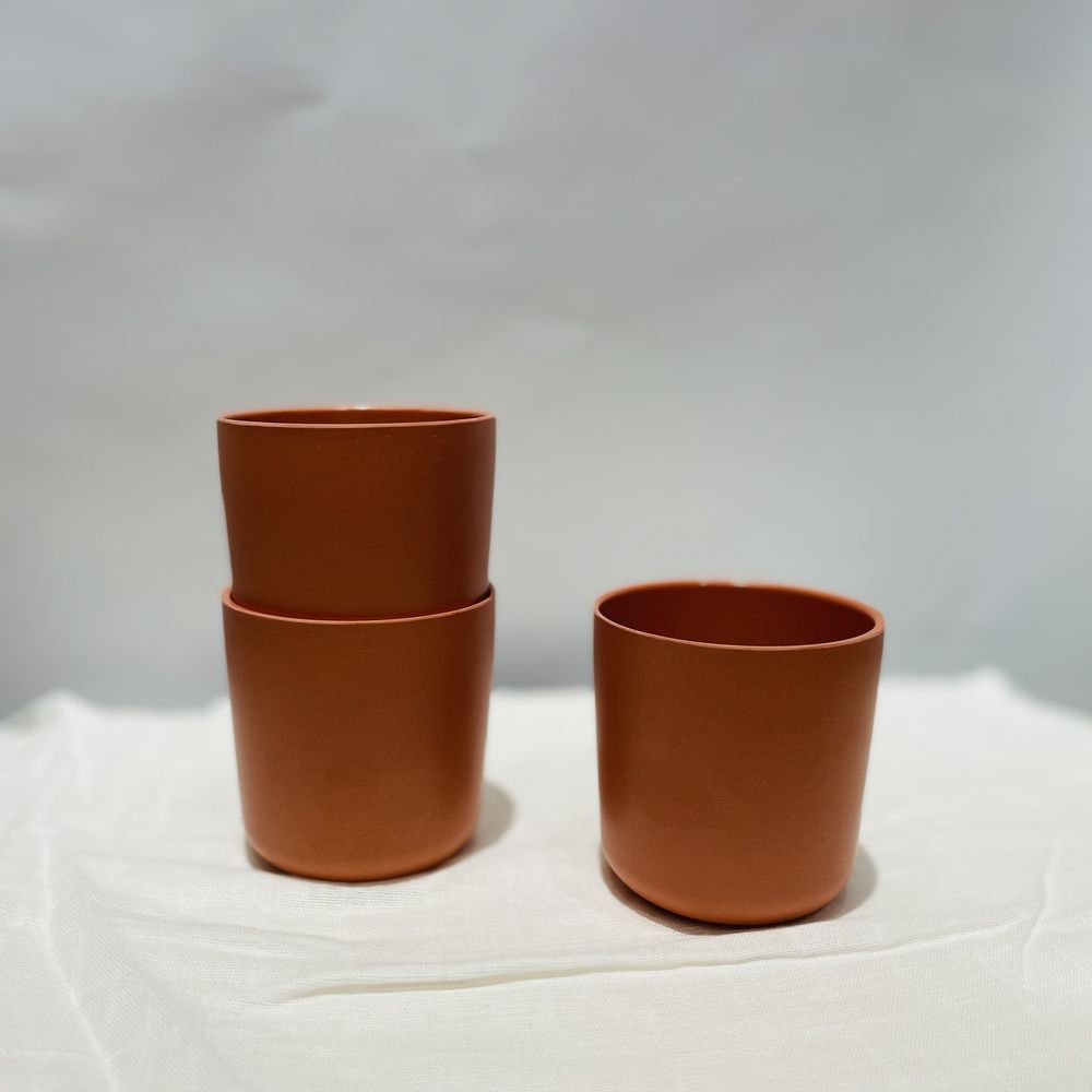 Cink - Bamboo Mug 3pcs - Brick