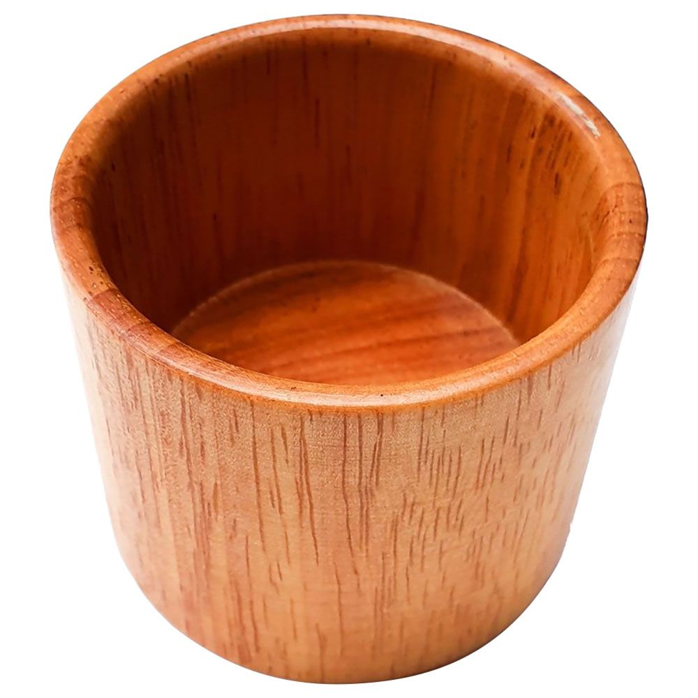 Dove And Dovelet - Eco Wood Training Cup - Brown