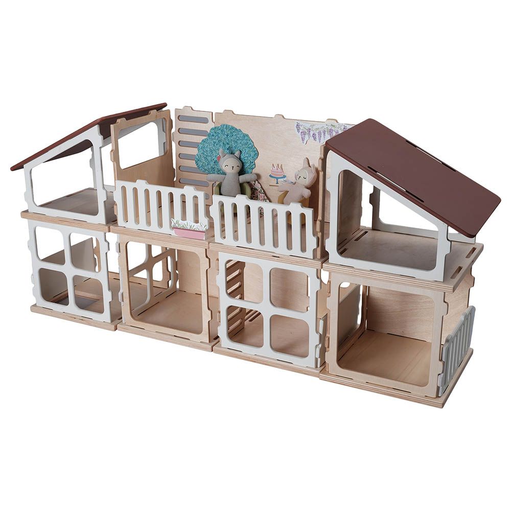 Fabelab - Villa Complete Building Set - FSC Wood Toy