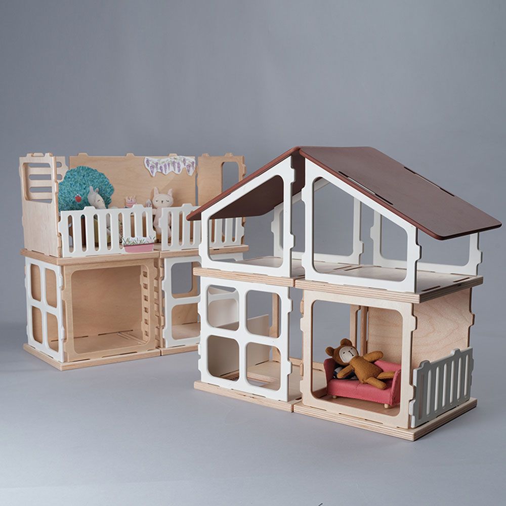 Fabelab - Villa Complete Building Set - FSC Wood Toy