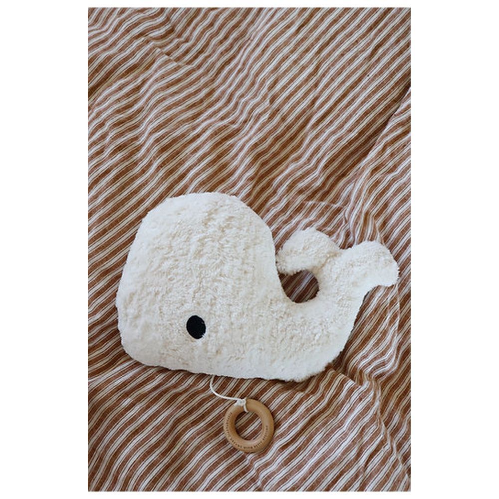 Petit Stellou - Organic Musical Soft Toy - Big Friend Whale