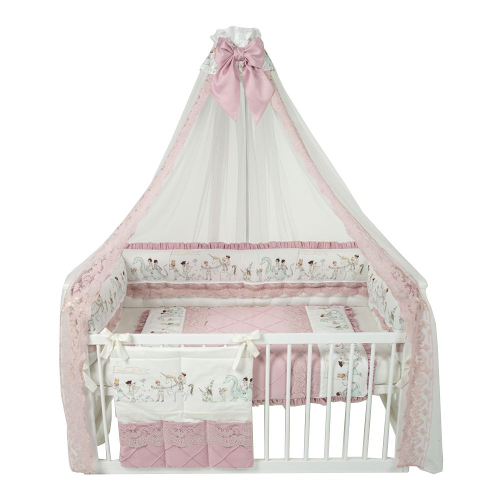 Monnet Baby - Pink Lace Magic Parade Canopy