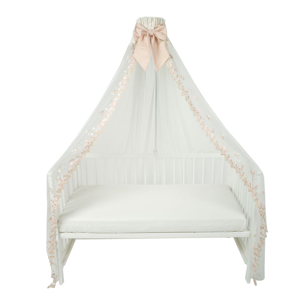 Monnet Baby - Cream Daisies Canopy