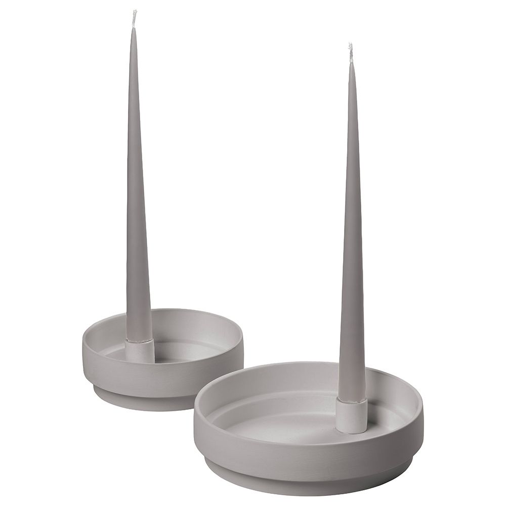 Aery - Orbital Step Candle Holder - Grey - M