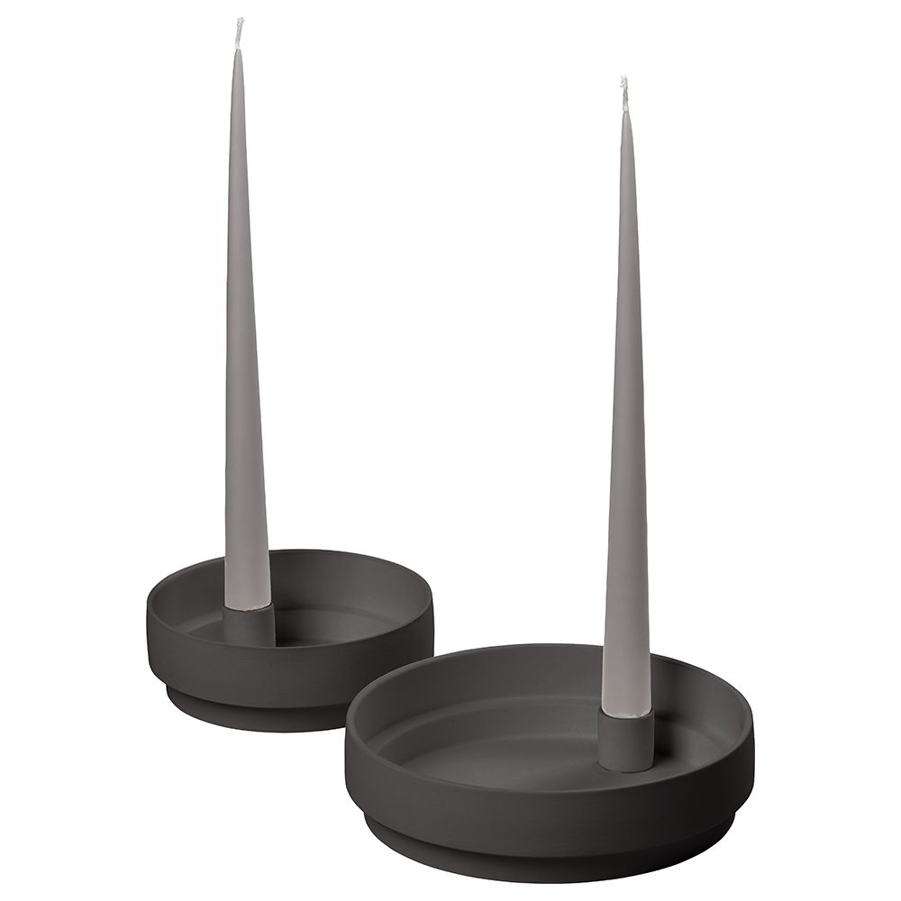 Aery - Orbital Step Candle Holder - Black - M