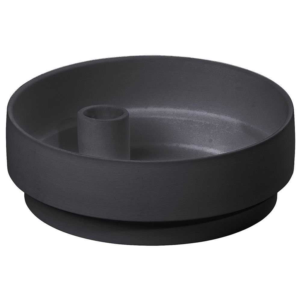 Aery - Orbital Step Candle Holder - Black - M