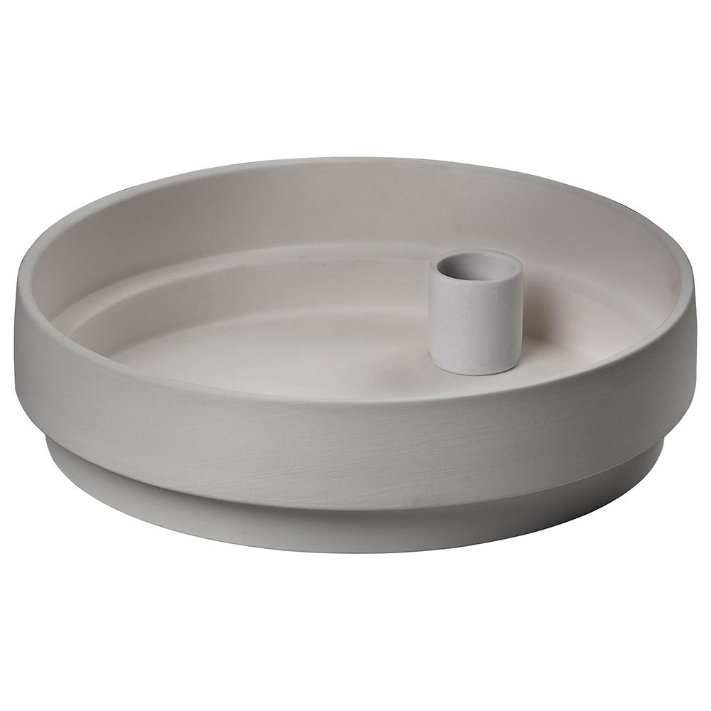 Aery - Orbital Step Candle Holder - Grey - L