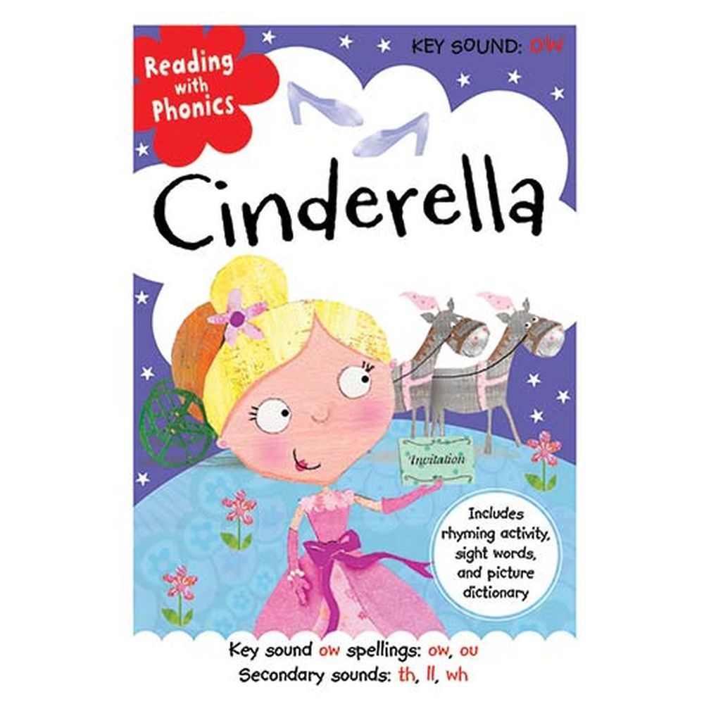 كتاب Reading Reading With Phonics: Cinderella