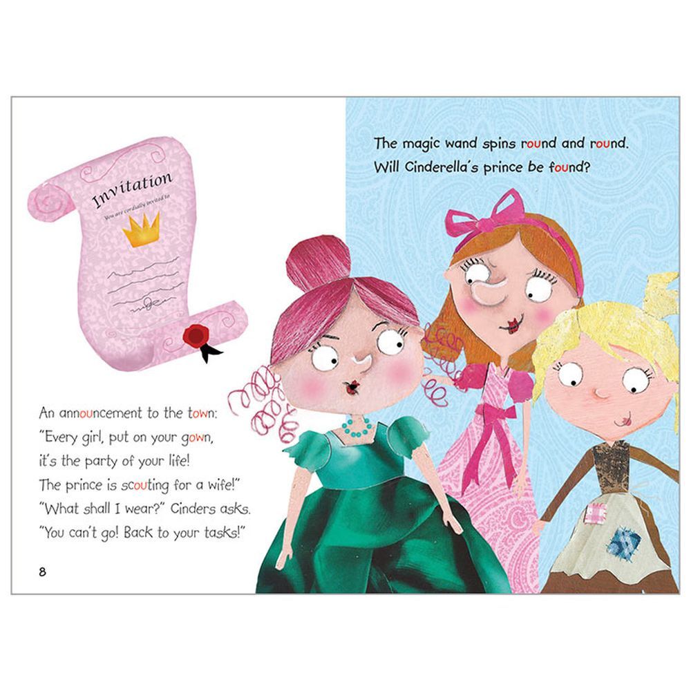 كتاب Reading Reading With Phonics: Cinderella