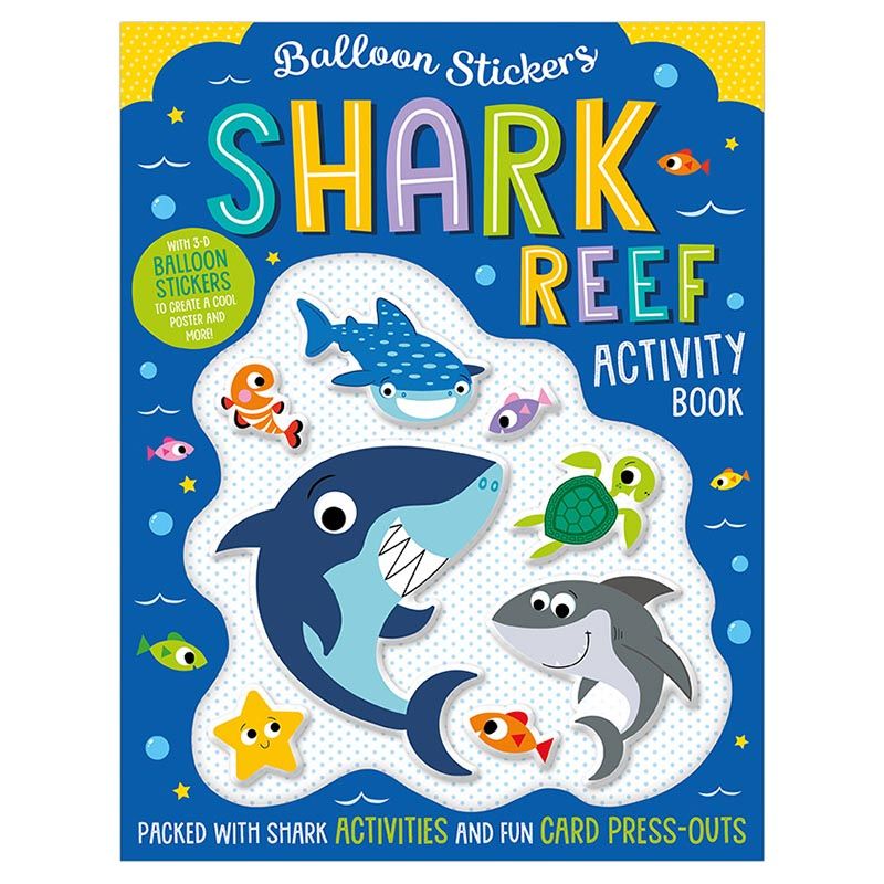 Make Believe Ideas - Balloon Stickers: Shark Reef