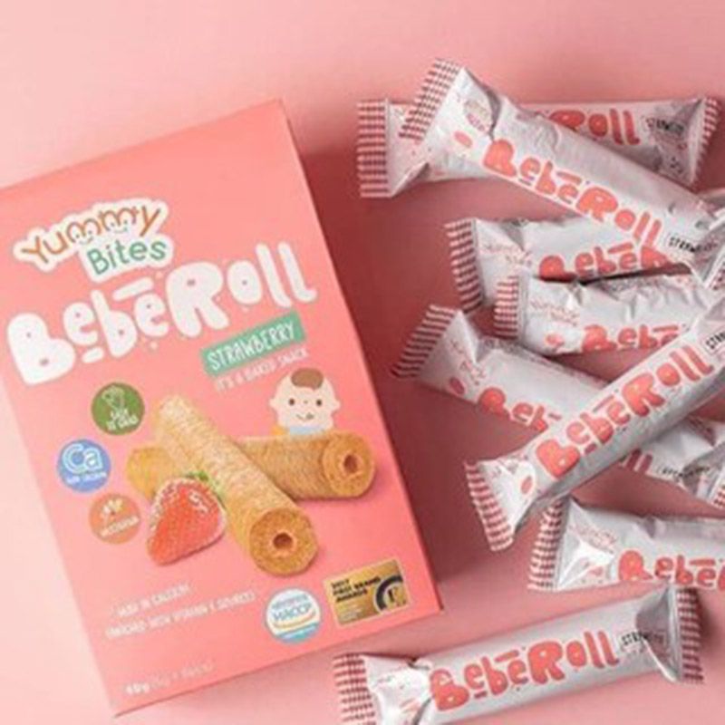 Yummy Bites - Beberoll Strawberry Flavor - 40g