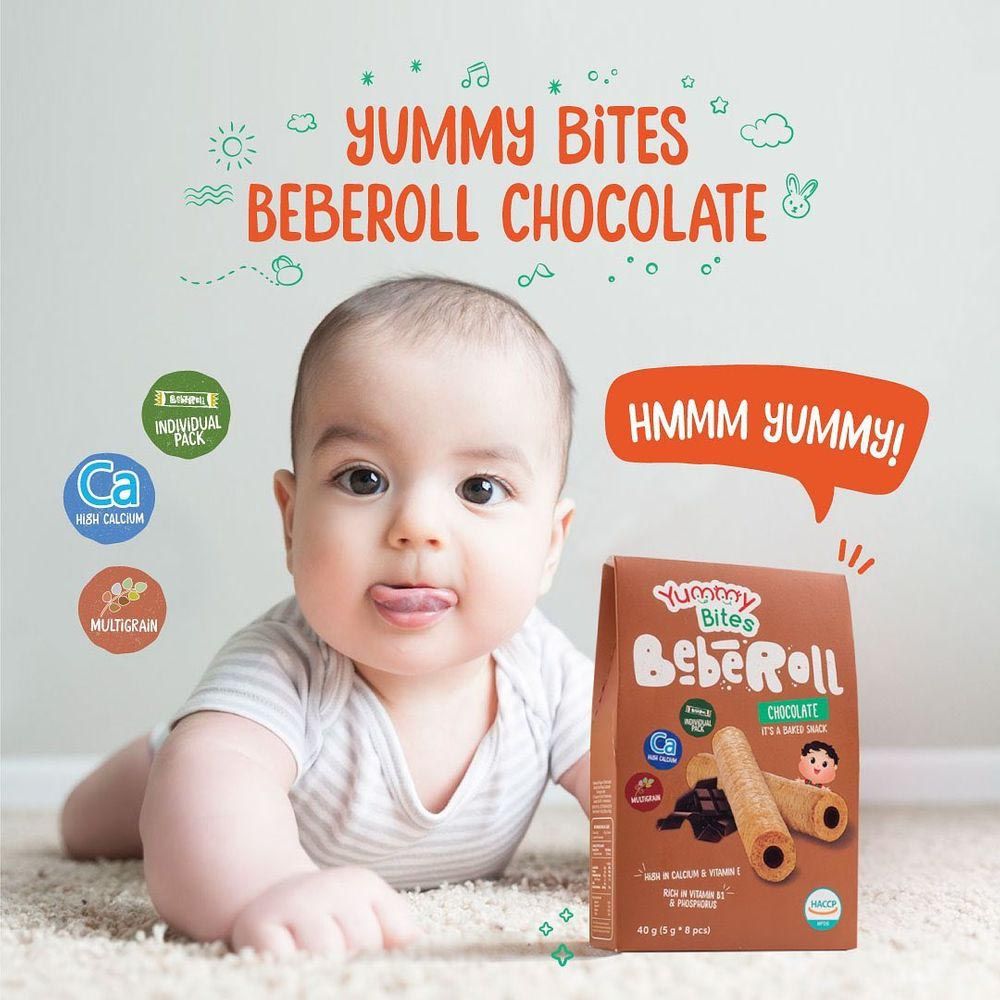 Yummy Bites - Beberoll Chocolate Flavor - 40g