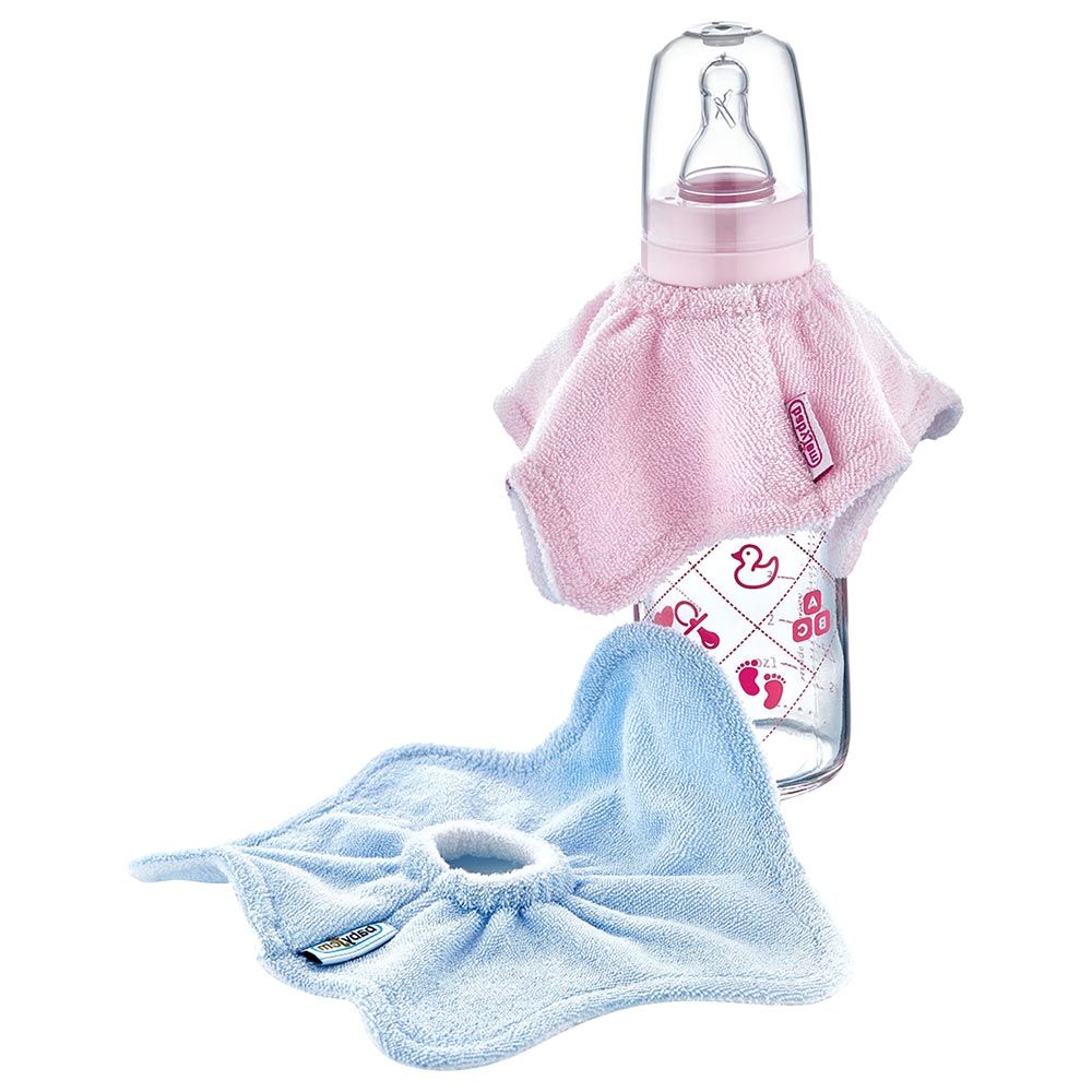 Babyjem - Baby Bottle Bib - Blue