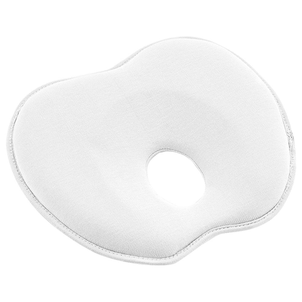 Babyjem - Flat Head Prevention Baby Pillow - Ecru