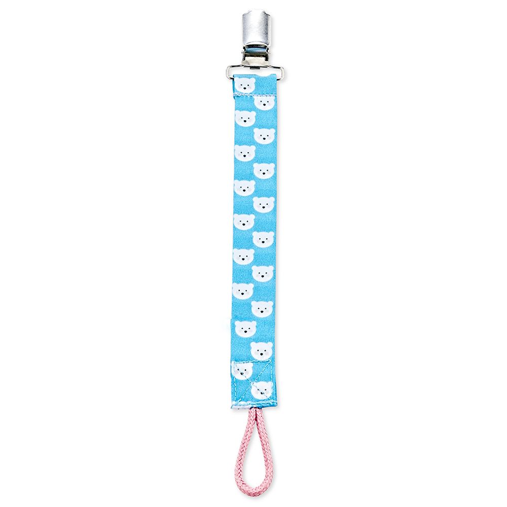 Babyjem - Printed Pacifier Holder - Blue