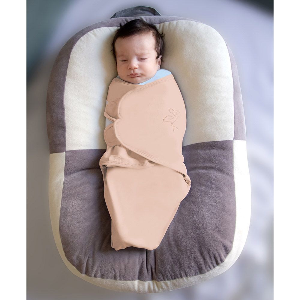 Babyjem - Baby Cotton Swaddle - Salmon