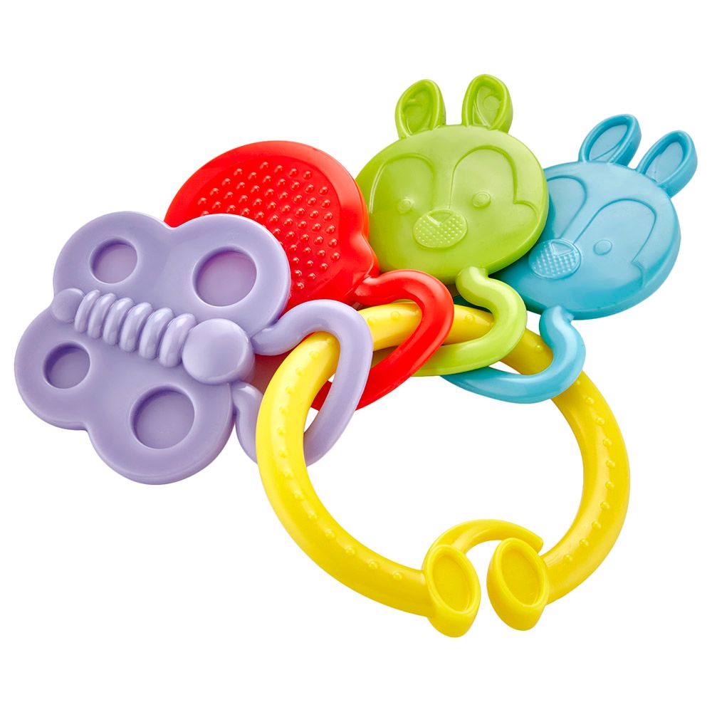 Babyjem - Rattle Teether - Yellow