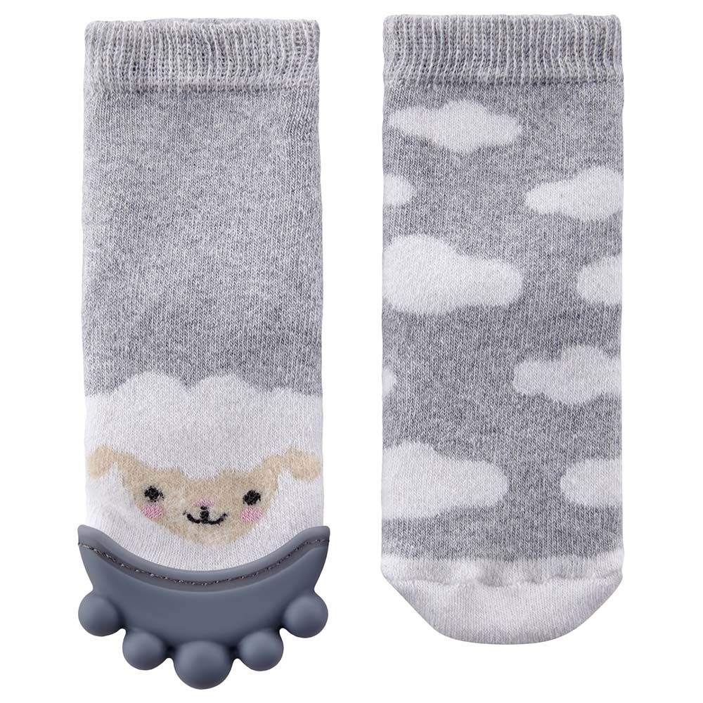 Babyjem - Teether Sock - Grey