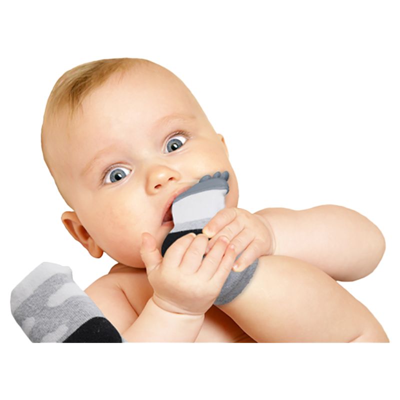 Babyjem - Teether Sock - Grey