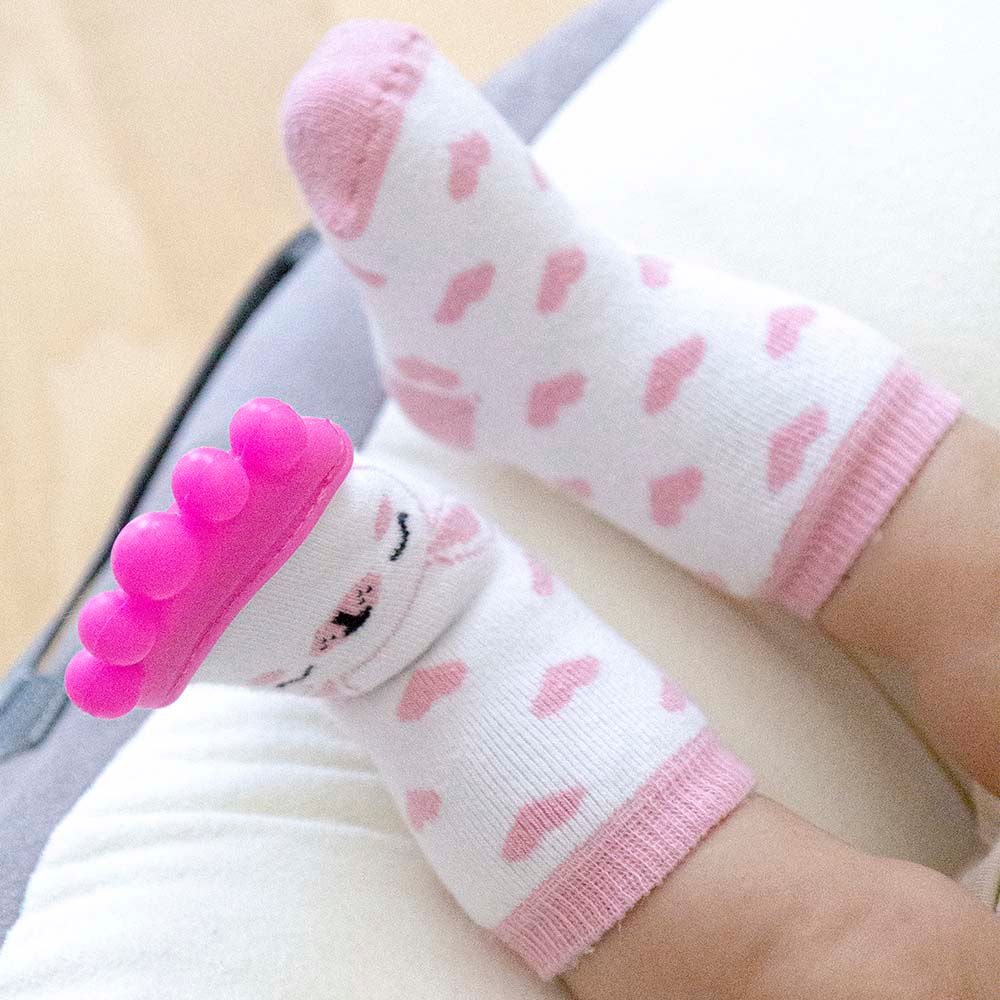 Babyjem - Teether Sock - Pink