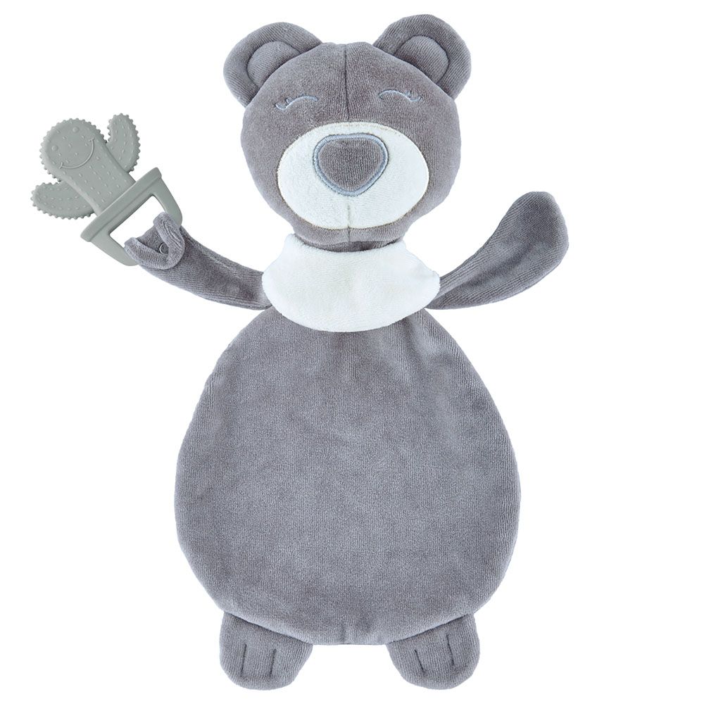 Babyjem - Sleep Teddy Bear Teether - Grey