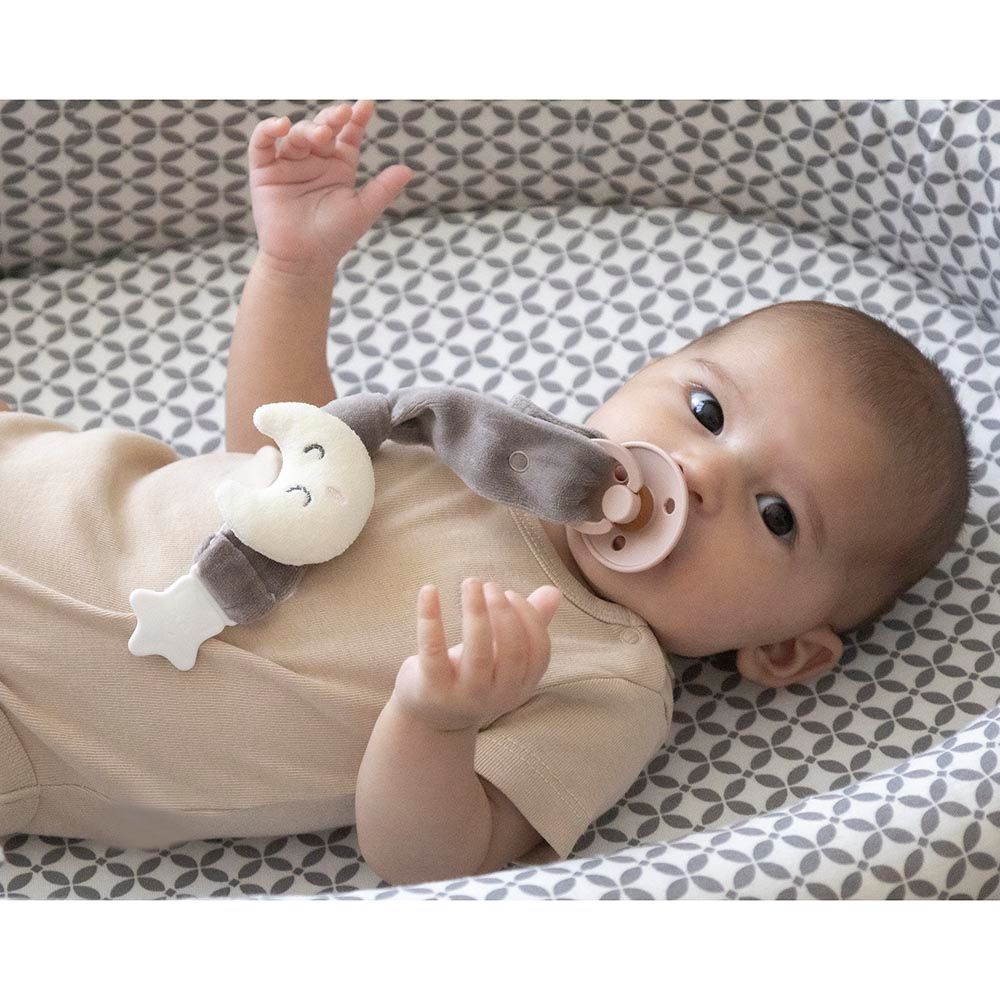 Babyjem - Soother Holder Moon - Grey