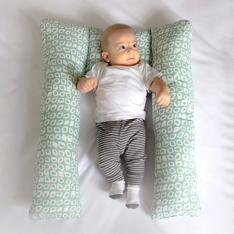 Babyjem - Baby Nest U Shape Pillow - Green