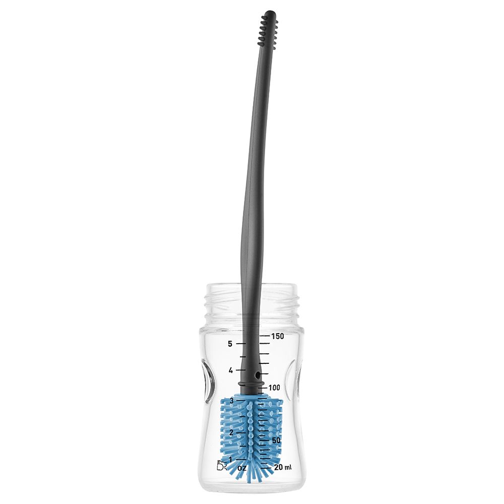 Babyjem - Bottle & Nipple Cleaning Brush - Blue