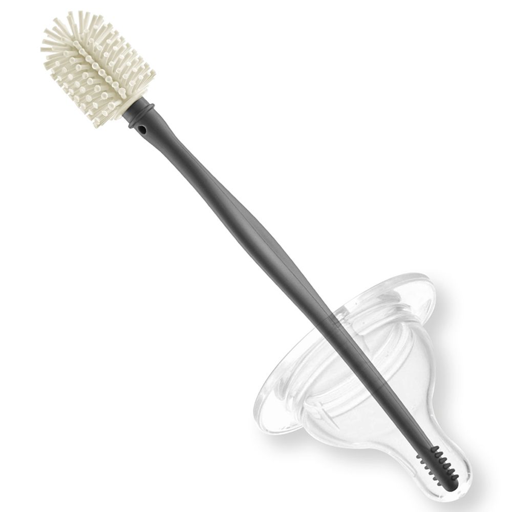 Babyjem - Bottle & Nipple Cleaning Brush - Ecru