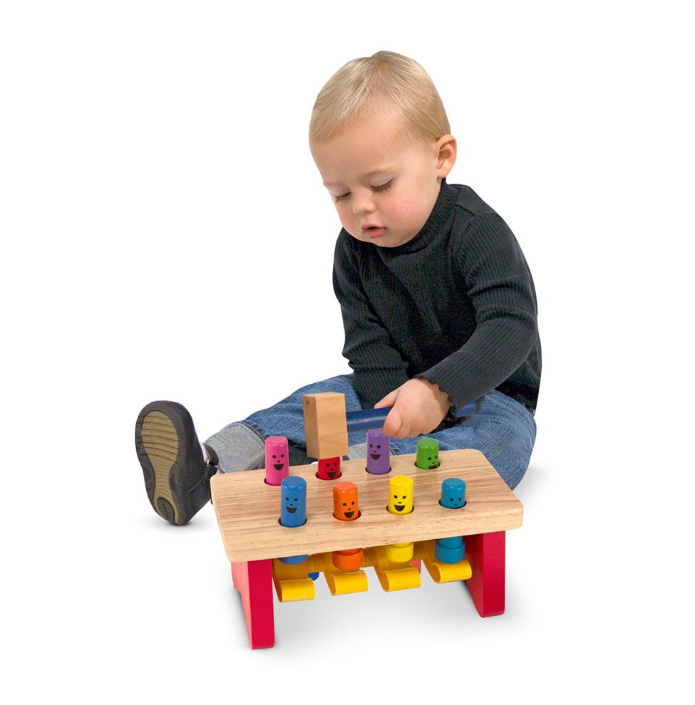 Melissa & Doug - Deluxe Pounding Bench