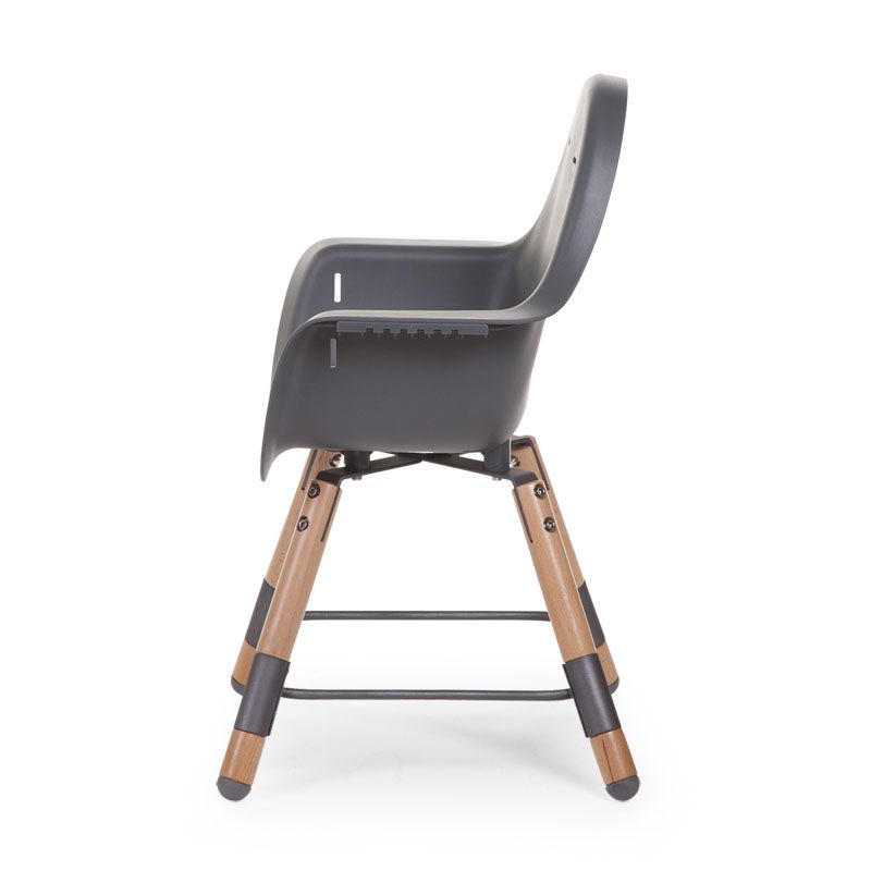 CHILDHOME Evolu 2 Chair with Bumper - Natural / Anthra