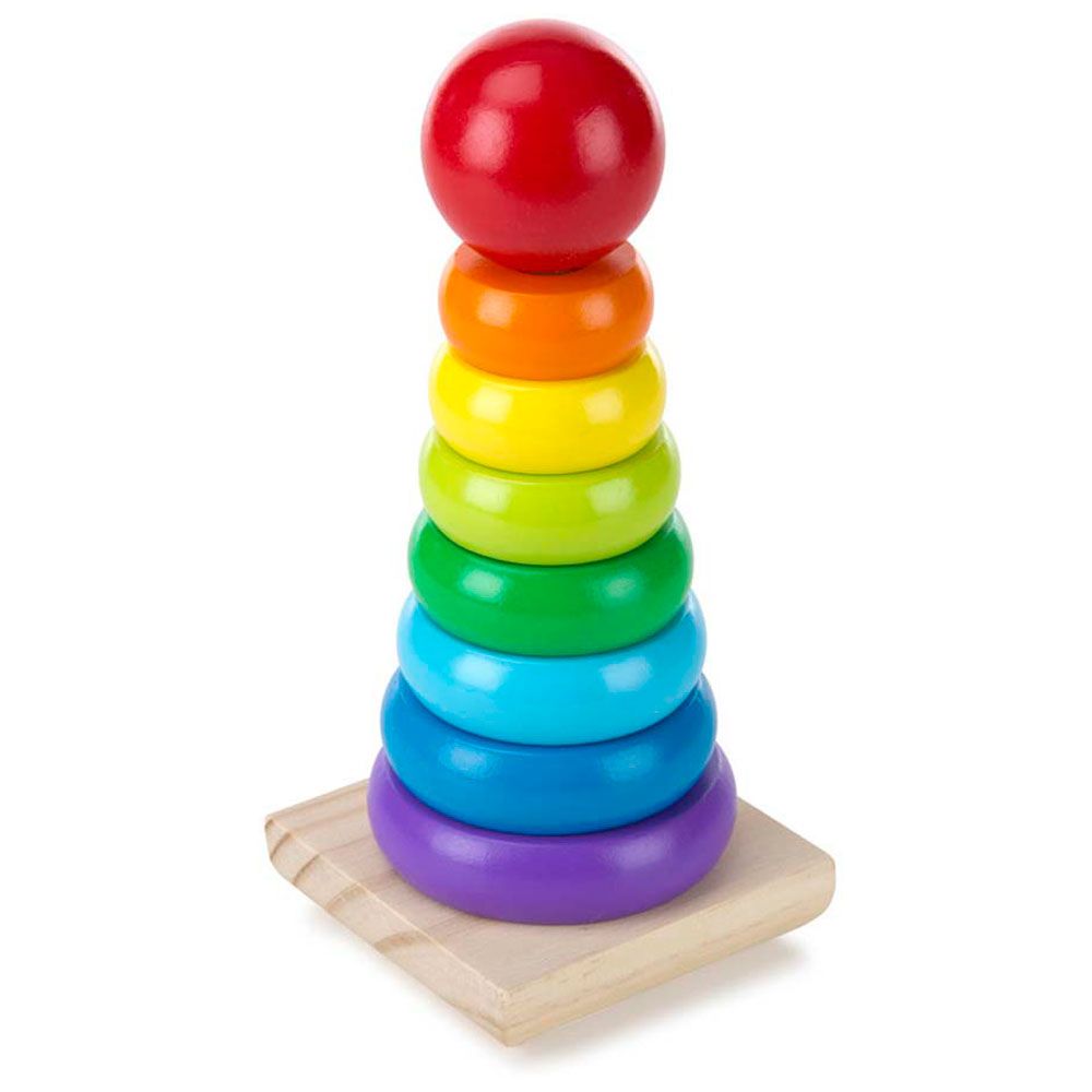 Melissa & Doug - Rainbow Stacker Classic Toy