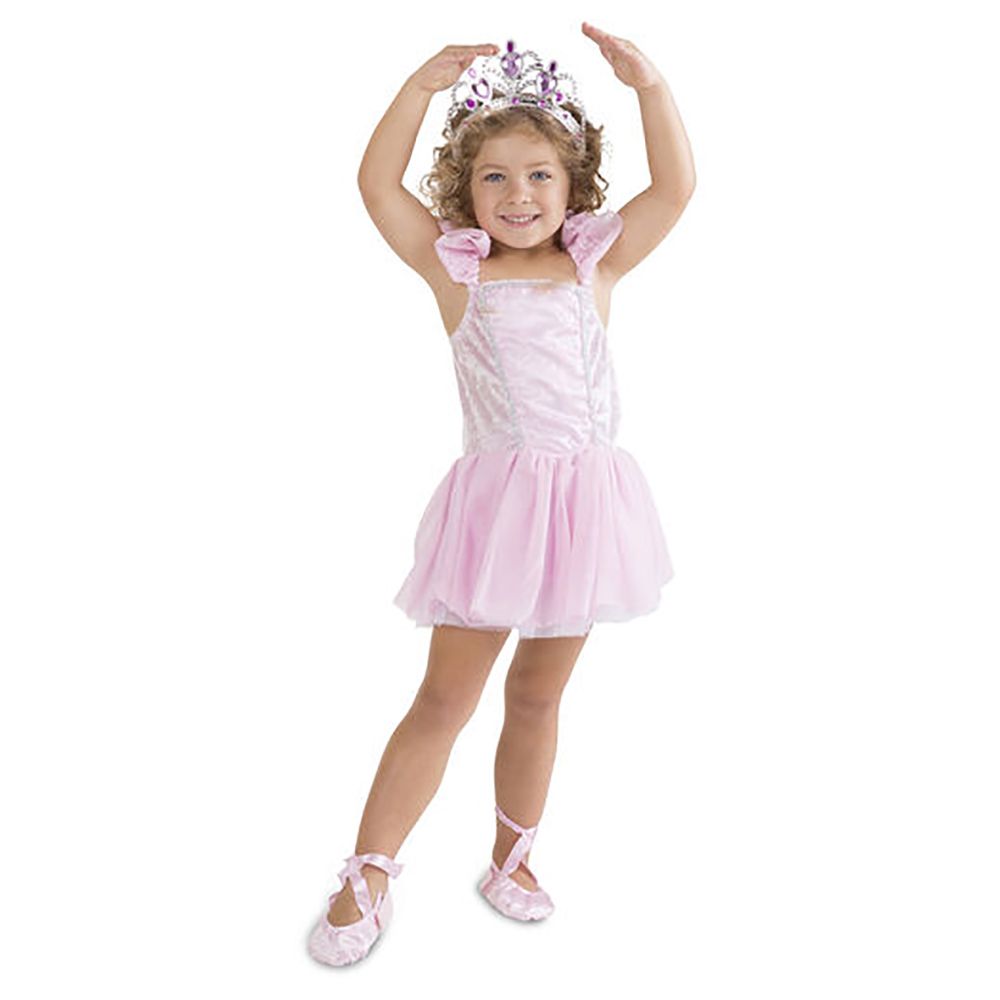 Melissa & Doug - Ballerina Role Play Costume Set Pink