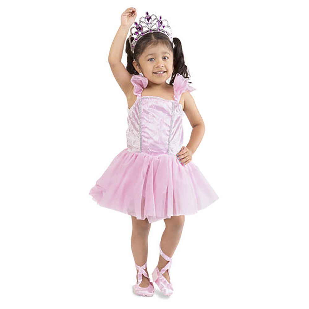 Melissa & Doug - Ballerina Role Play Costume Set Pink