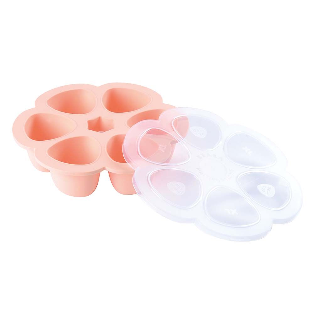 Beaba - Silicone Multiportions 150ml - Pink