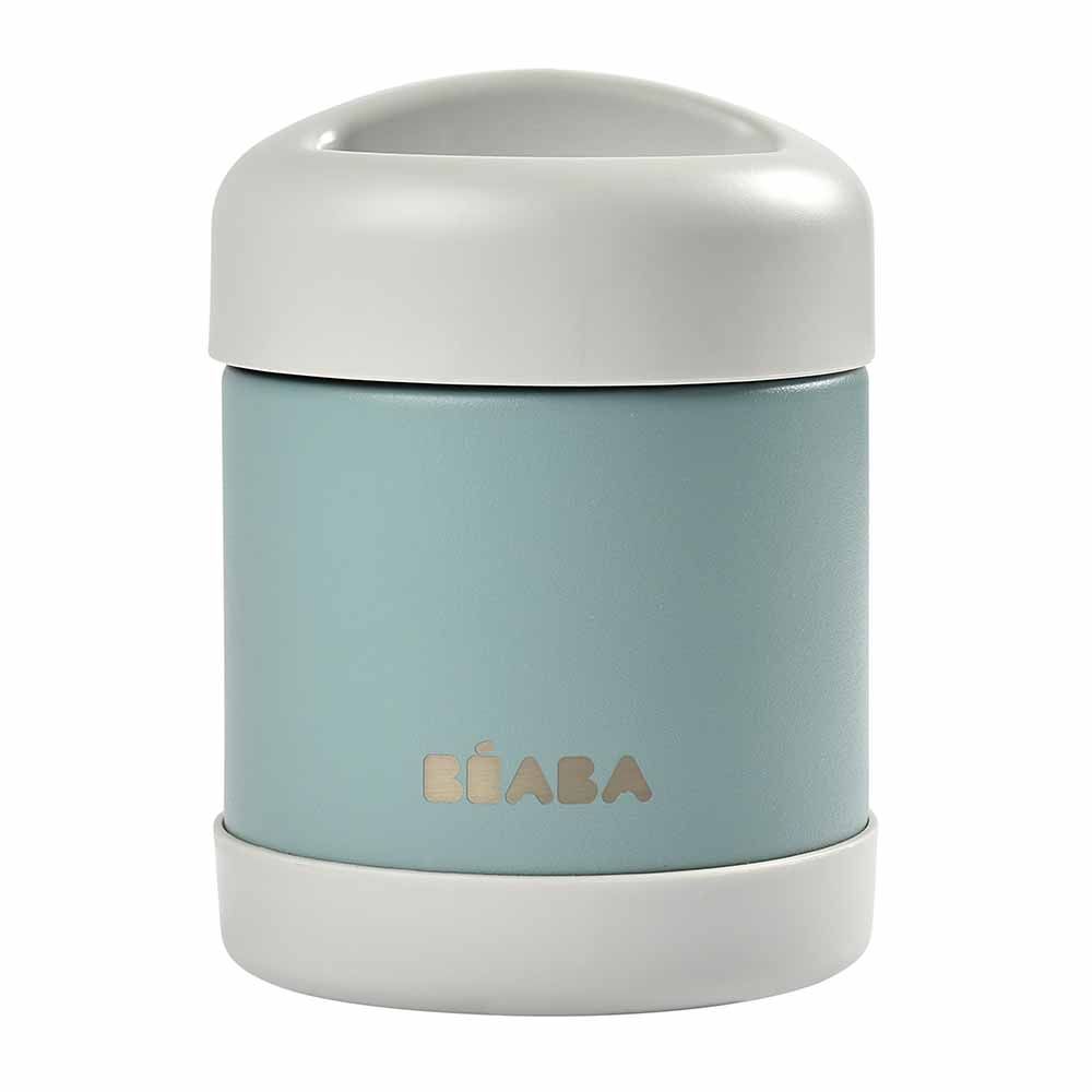 Beaba - Thermo-Portion Food Jar 300ml - Light Mist/Eucalyptus Green