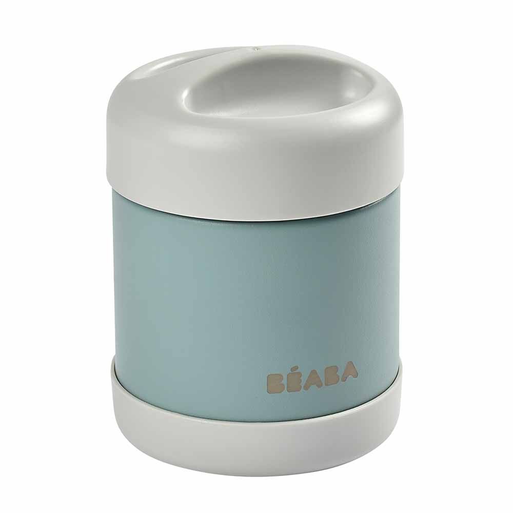 Beaba - Thermo-Portion Food Jar 300ml - Light Mist/Eucalyptus Green